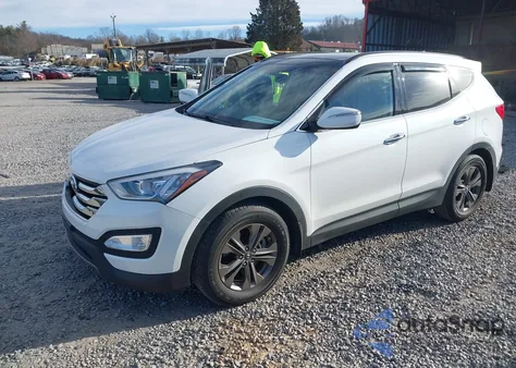 2014 Hyundai Santa Fe Sport 2.4L z USA, uszkodzony, nr VIN 5XYZU3LB1EG228357